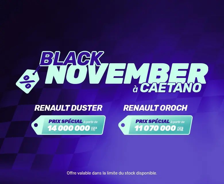 Black November chez Caetano 