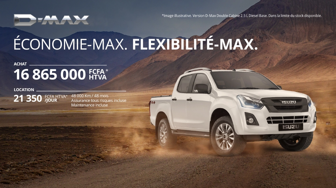 Découvrez la Isuzu D-max 6ème génération        