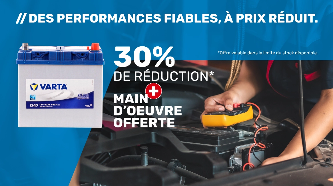 Votre batterie montre des signes de faiblesse ? Agissez avant la panne.        