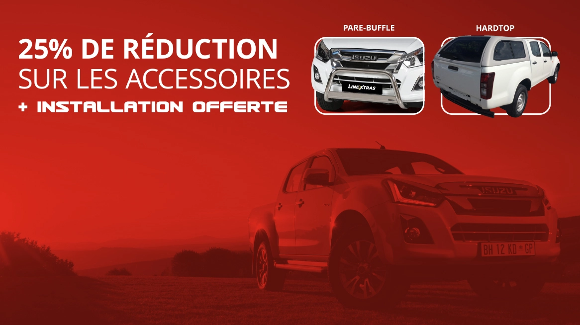 Robustesse et fonctionnalité pour votre Isuzu        