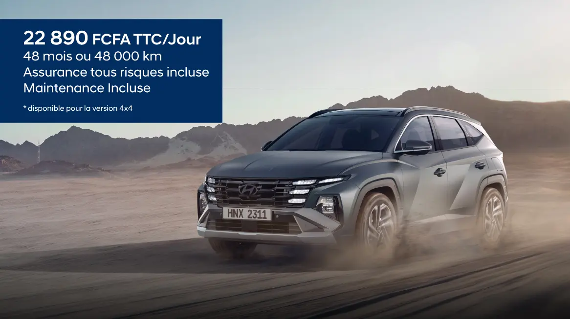 Nouvelle Hyundai Tucson.         
