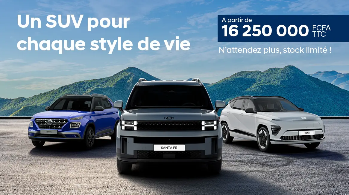 Votre SUV Hyundai au meilleur prix         