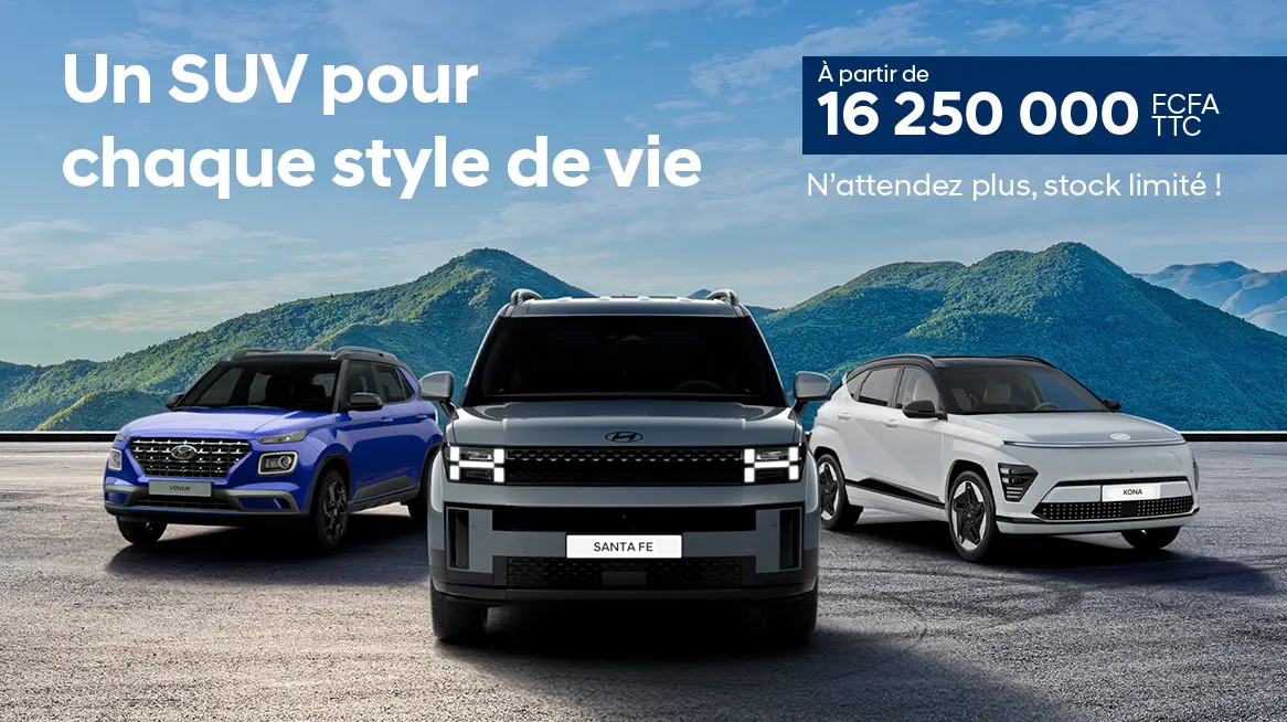 Votre SUV Hyundai au meilleur prix         
